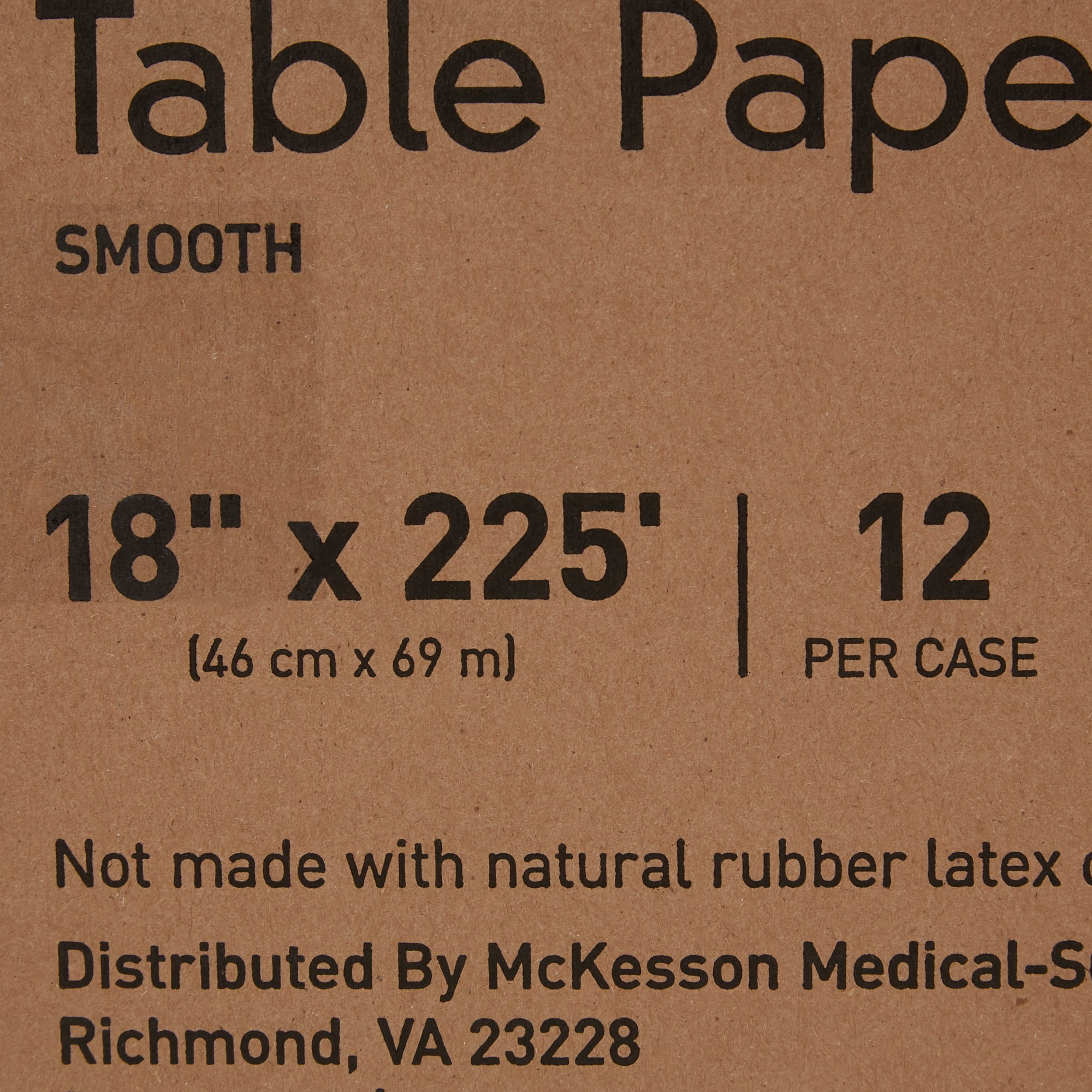 Exam Table Paper 21 x 225' - Mckesson (Brushed, Crepe, Smooth)