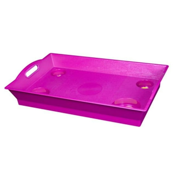 Little Butler TRAYLWBER PVC Serving Tray, Wild Berry - Large