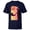 Navy, variant on Star Wars The Mandalorian The Child Discovery Silhouette - Short Sleeve T-Shirt for Kids - Customized-White
