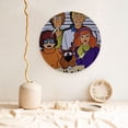 thumbnail image 2 of Lsque Scooby-Doo Pattern Ceramic Decorative Plate Decorative Plates with Display Stand Personalized Porcelain Plate Ceramic Ornaments for Wall Hanging Decoration-8in, 2 of 6