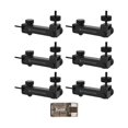 thumbnail image 1 of Mount Stealth Cam Eco 6-Pack Steel Tube Pivot Black, 1 of 9
