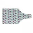 thumbnail image 1 of Spring Cutting Board, Abstract Repeating Pattern of Flowers on Thin Branches in Design, Decorative Tempered Glass Cutting and Serving Board, in 3 Sizes, by Ambesonne, 1 of 2