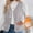 Gray women's sleeveless fleece vest a1, variant on Women Fall Winter Sleeveless Fleece Vest Warm Button Down Open Front Casual Jacket Solid Coat Basic Layering Tops Outdoor Daily Wear, Green L