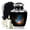 CAMPFIRE URN-20, variant on JAGASY Campfire Cremation Urns for Human Ashes Adult Female, Fiery River Keepsake Memorial Urns for Adult Male, Decorative River Boat Urn for Funeral, Blue Starry Night Urn, 3 Inch