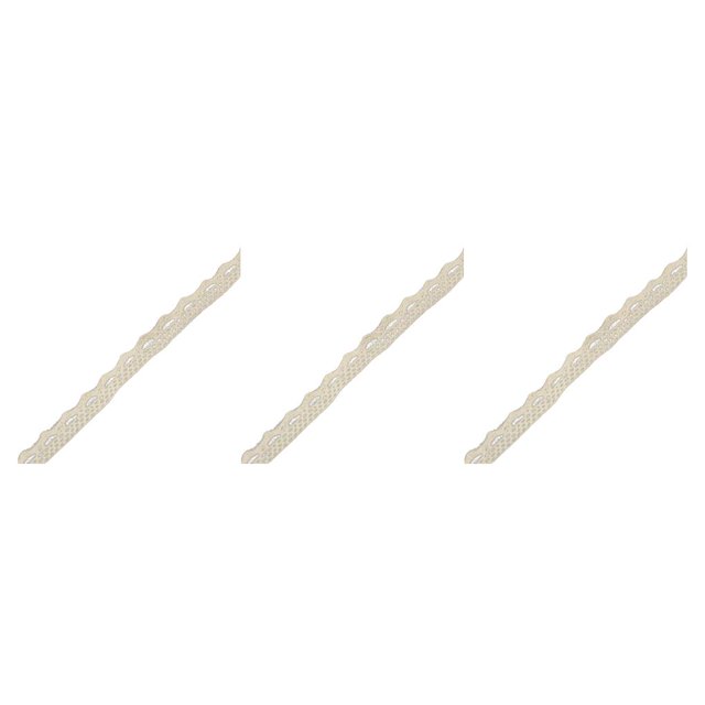 kurtrusly 1 Roll Lace Craft Ribbon Useful Sewing Accessory Good-looking Lace Trim Type4 3Set