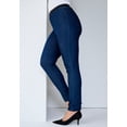 thumbnail image 2 of Jessica London Women's Plus Size Tall Stretch Denim Straight-Leg Jegging, 2 of 6