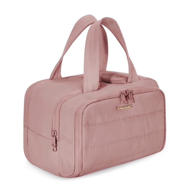 Neceser BAGSMART Travel ligero para mujer rosa