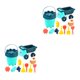 thumbnail image 4 of Tholdsy ABS divertidos juguetes de agua para niños - Línea sin rebabas para un juego seguro Verano Playa Arena Nieve No tóxico Fácil de Type4 NO4, 4 of 6