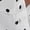 White, variant on Women'S Ruched Button Down Shirt Short Sleeve Tie Back Fitted Blouses White S