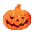 thumbnail image 2 of Mini Handheld LED Jack O Lantern Light, Battery Operated Halloween Pumpkin Lamp, Portable Decor for Mantel, Party, Tabletop, Indoor Home, Trick or Treat & Holiday Accent, E, 2 of 7