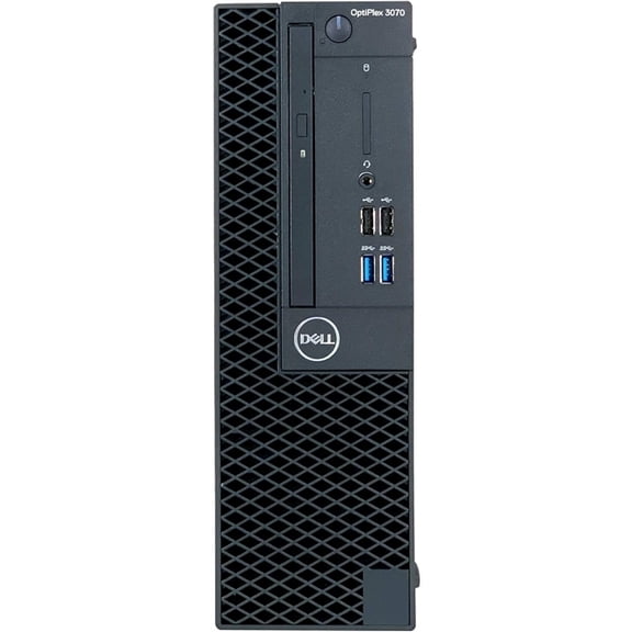 Restored Dell Optiplex 3070 SFF (16GB, 256GB SSD, i5-9500) Win11P, Black