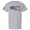 Sports Grey, variant on Men's Patriotic USA Flag Filled 'Merica Beer Logo 250 Years Short Sleeve Graphic T-Shirt-Black-X-Large