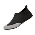 thumbnail image 3 of GrmtClth Boys And Girls Flexible Slip On Water Skin Shoes Protective Sole For River Walking And Pool Swimming Black 11-12 Years, 3 of 6