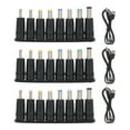 thumbnail image 2 of DC Interchangeable Plug Connector,3 Set USB to US Bto DC Conversion Cable US Bto DC Cable Best in Class, 2 of 9