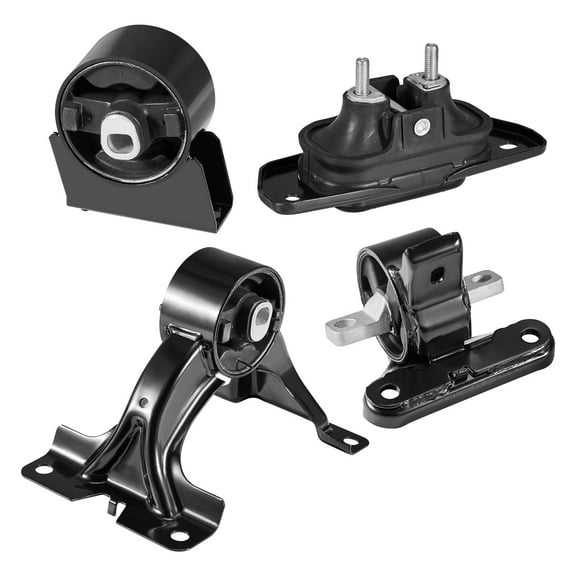 VEVOR Engine Motor Mount and Transmission Mount Kit Replacement, Set of 4, Compatible with 2011–2019 Dodge Journey 3.6L FWD, Replace OE# A5551, A5443, A5632, A5543, Secure Support