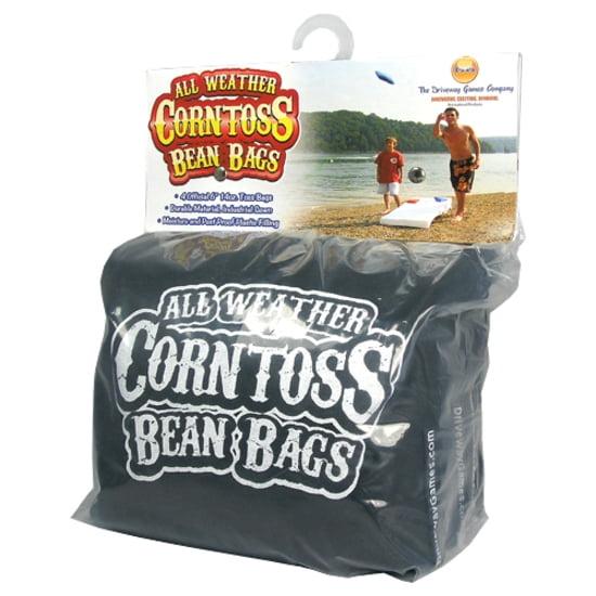 4 All-Weather Regulation Corn Toss Bags Driveway Games Cornhole Duck Cloth Bean Bag Set 
