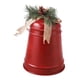 thumbnail image 4 of Adorno colgante de campana navideña Adornos colgantes para árbol de Navidad Colgante Rojo grande, 4 of 9
