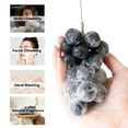 thumbnail image 4 of Grape Soap on a Ropes,Advanced Handmade Soap,Decorative Soaps Bars,Natural Handmade Grapes S oap Bunch for Home Decor,No Need to DIY,for Kitchens or Bathrooms Faucet Washing Hands and Fresh Air, 4 of 7