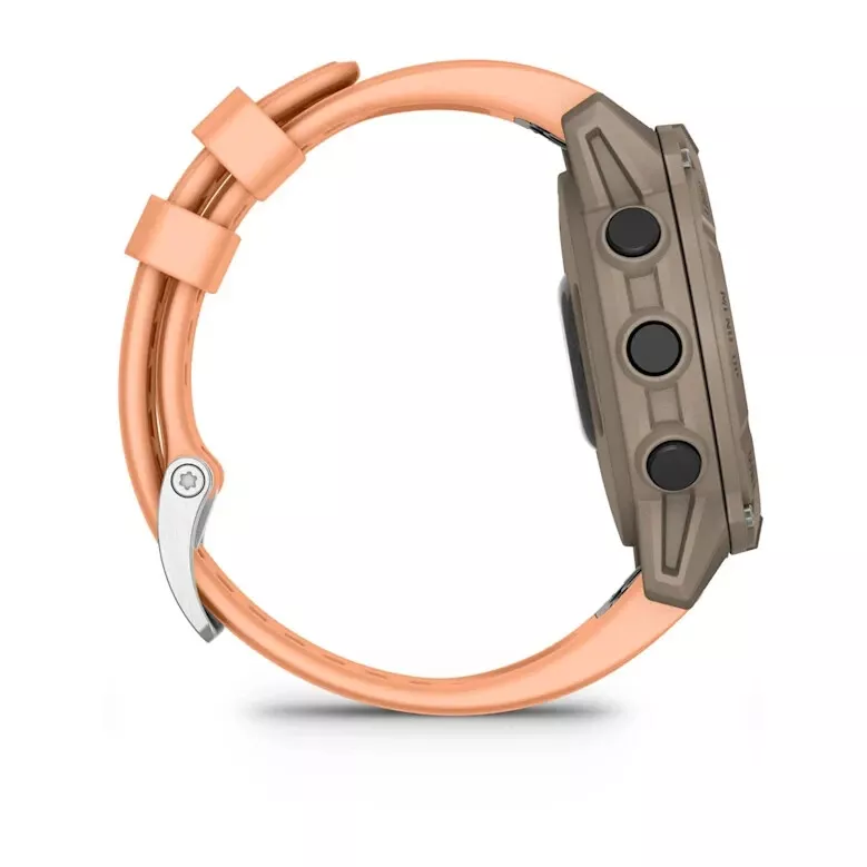 Garmin Descent G2 Watch-Style Dive Computer Smartwatch Paloma with Shell Pink Band with Power Bank Bundle