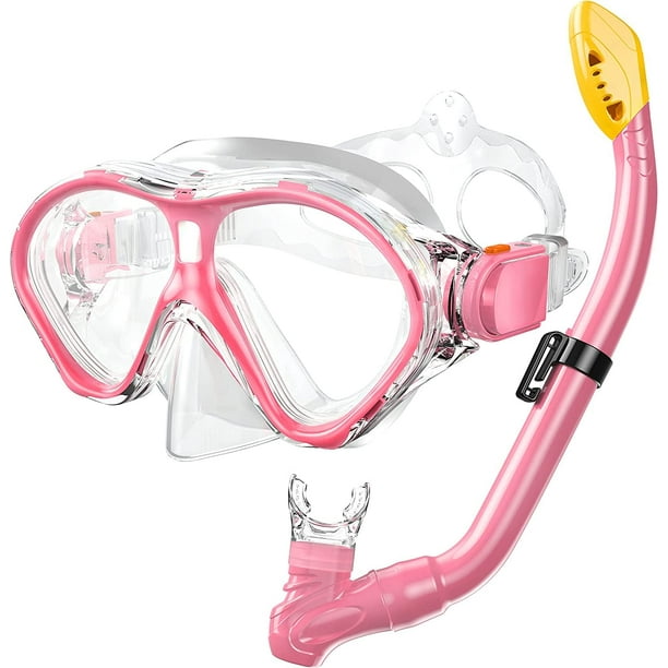 Set de Snorkel Gintenco para Niños - Máscara de Buceo y Gafas de Natación