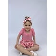 thumbnail image 6 of Arshiner Toddler Girls 3 Piece Outfit Set Puff Sleeve Square Neck Top with Shorts and Matching Headband Summer Clothes, 6 of 6