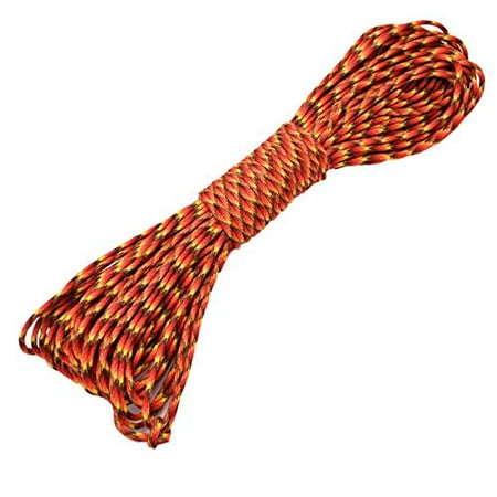 

100ft Type III 7 Strand Core Paracord 550 Parachute (56# Hot Red Camo)