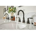 thumbnail image 3 of Moen 84539BRB Hilliard 2 Handle Widespread Lavatory Faucet - Mediterranean Bronze, 3 of 10