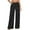 Black, variant on SwiftWear Women's Fall Winter Warm Wide Leg Sweatpants with Elastic Waist, Cozy Fleece-Lined Lounge Pants Casual Loose Fit Athletic Trousers S-2XL
