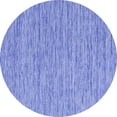 thumbnail image 1 of Ahgly Company Indoor Round Abstract Blue Contemporary Area Rugs, 5' Round, 1 of 4