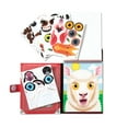 thumbnail image 5 of Melissa & Doug On the Go Make-a-Face Reusable Sticker Pad Travel Toy Activity Book – Farm Animals (10 Scenes, 76 Cling Stickers) - FSC Certified, 5 of 10