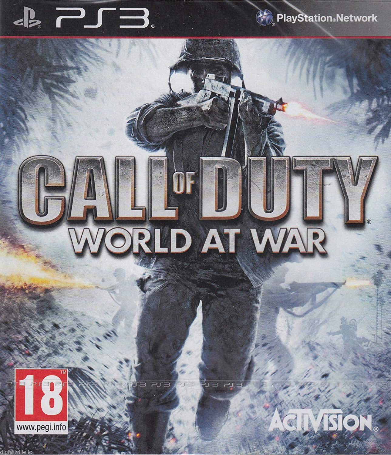Paar Glans Brein Call of Duty (COD) World at War (PS3 Game) Sony PlayStation 3 - Walmart.com