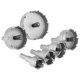 thumbnail image 4 of Juego de sierra de orificio de carburo 6PCS cortador de orificio circular de carburo cementado herramienta de corte para metalurgia tamaño para 22/30/35/45/50/65 mm ANGGREK Otros, 4 of 8