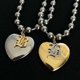 thumbnail image 4 of Fashion Heart Pendant Necklace for Women Hip Hop Heart Charm Pendant Necklace Sweet Clavicle Chain Y2K Jewelry Gift Silver, 4 of 5