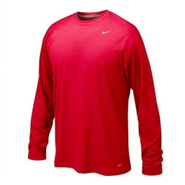 Nike Men s Legend Long Sleeve Performance Shirt Red 727980 657 Size XXXL Walmart