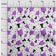 thumbnail image 2 of oneOone Rayon Purple Fabric Medical Virus Sewing Craft Projects Fabric Prints by Yard 56 Inch Wide, 2 of 4
