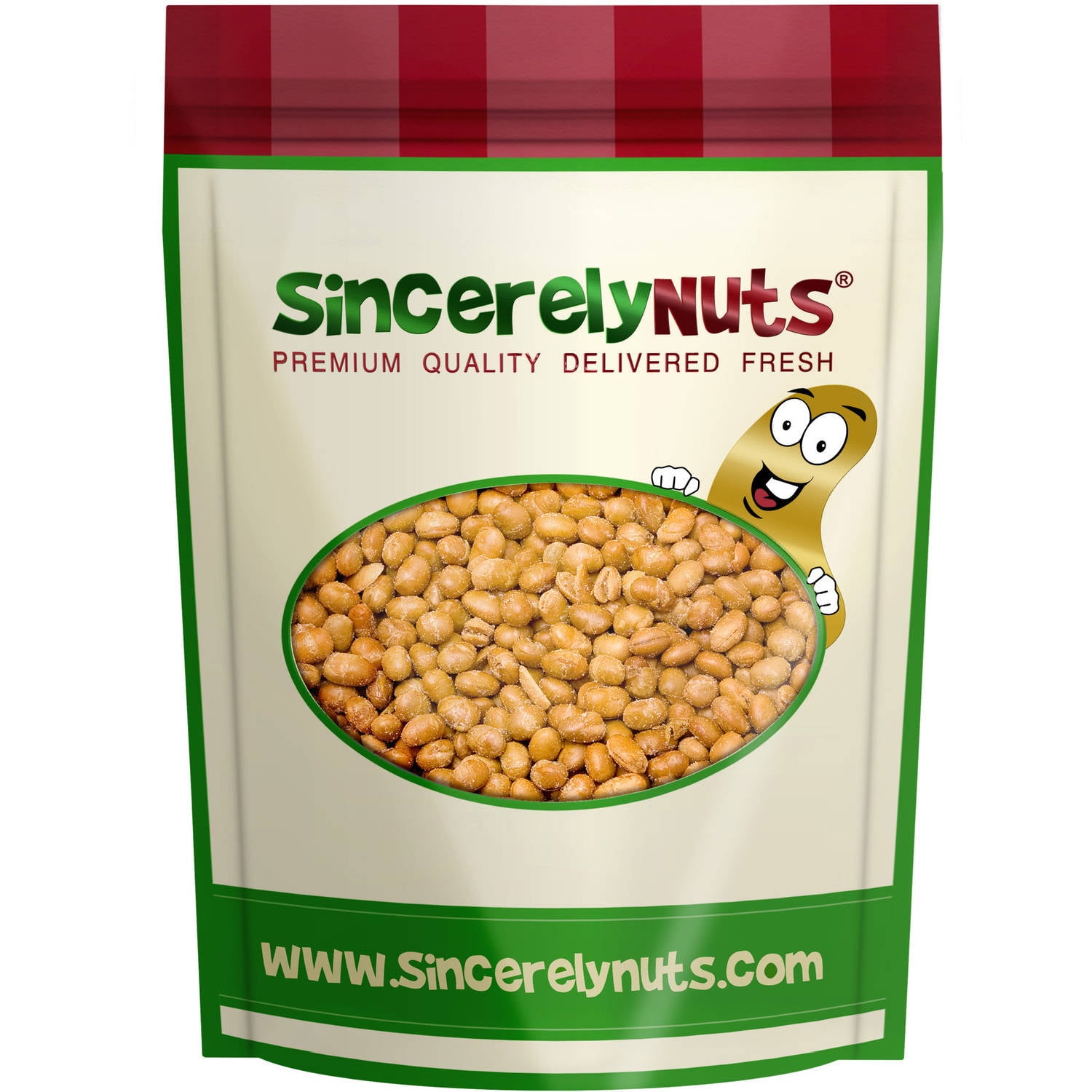 Sincerely Nuts Soybeans Roasted Salted, 2 LB Bag by Sincerely Nuts
