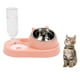 thumbnail image 4 of Comedero para Perros, Dobles de Acero Inoxidable para Cachorros Y Gatos, para Alimentos, Sunnimix dispensador de agua para gatos, 4 of 7