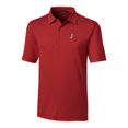 thumbnail image 2 of Men's Cutter & Buck  Red Albuquerque Isotopes Big & Tall Forge Pencil Stripe Stretch Polo, 2 of 3