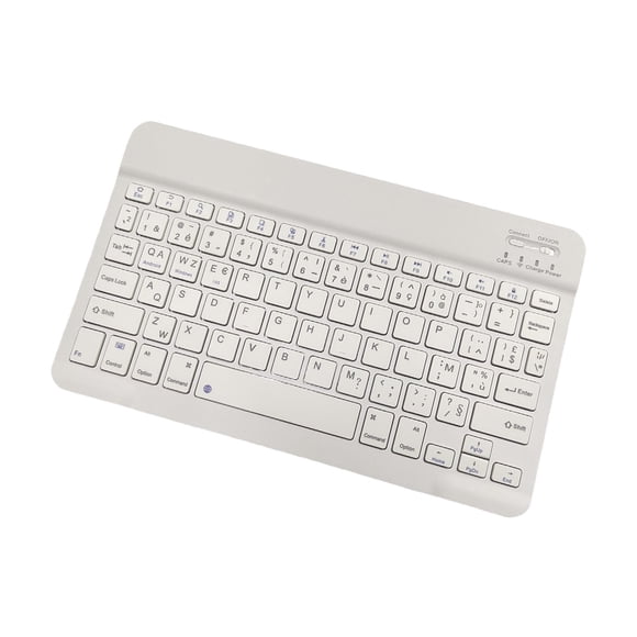 Teclado Bluetooth inalámbrico universal Ultra delgado hebreo francés 9.7 pulgadas