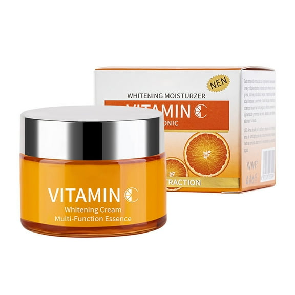 HHBEAUTY Vitamin C Day Cream - Dermatologist Tested, Anti- Aging, Korean Skin Care - Hydrates, Evens Skin Tone & Boosts Radiance - Clean Beauty, Vegan, Cruelty-Free