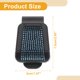thumbnail image 4 of Clip para gafas de sol de coche Unique Bargains, soporte universal para visera del sol, clip para gafas de sol ABS Rhinestone Negro Azul Lago 7.5x5cm/2.95"x1.97" 1 Pcs, 4 of 7