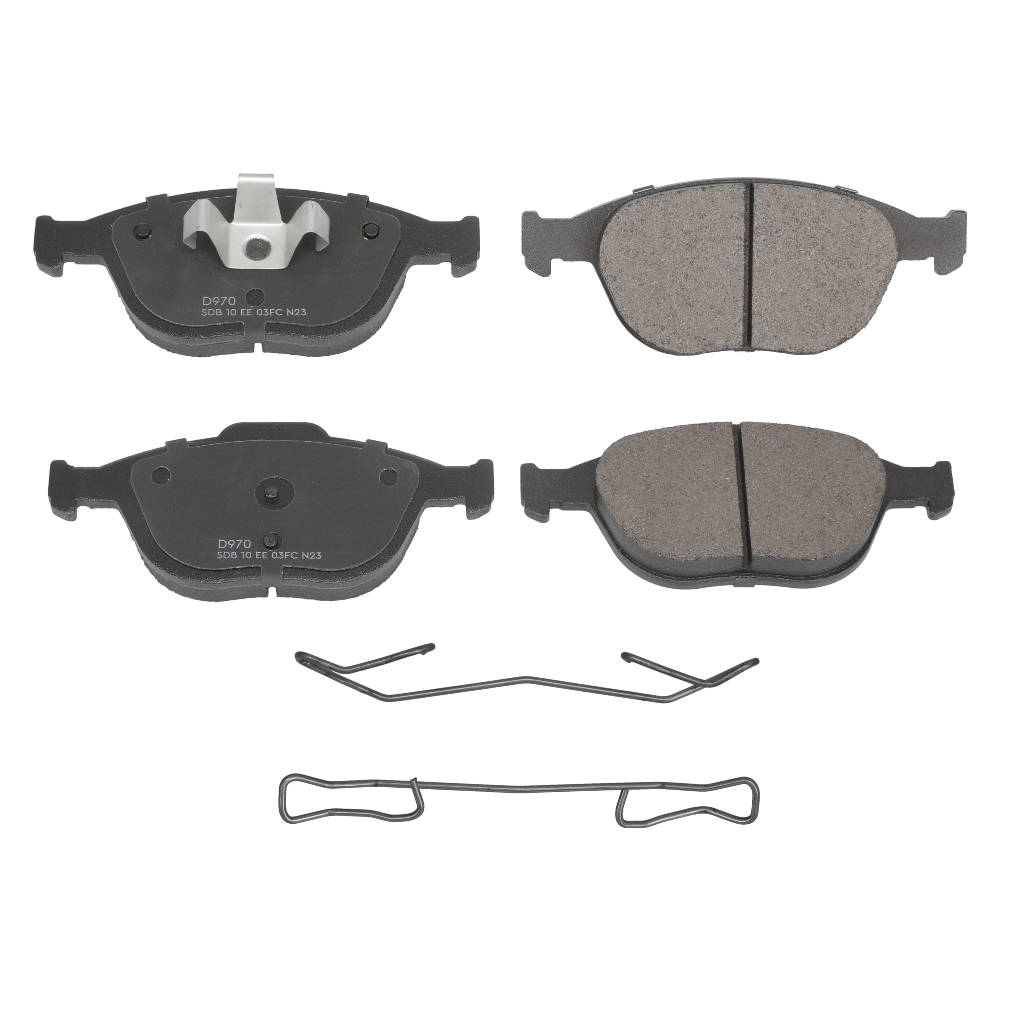 Winstop Brake Pad Set, Front WS.0970.0.M, Ford Transit Connect 2013-2010