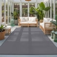 thumbnail image 2 of Rectangle Rug 3x5ft Area Rug, Pure Color Light Gray Area Rugs for Living Room Bedroom, Minimalist Style Grey Floor Mat Non-Slip Non-Shedding Carpet Indoor Accent Rugs, 2 of 9