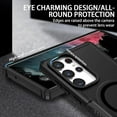 thumbnail image 5 of Magnetic Case for Galaxy Note 20 Ultra Case[Compatible with Magsafe] Heavy Duty Hybrid Sturdy High Impact Bumper Shockproof Protective Cover Phone Case for Samsung Galaxy Note 20 Ultra Black, 5 of 8