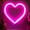 Pink Heart, variant on DONGPAI Heart Neon Sign, Battery or USB Powered LED Neon Light for Party, Valentines Decorations Lamp, Table & Wall Decoration Light for Girl's Room Wedding Home Decor