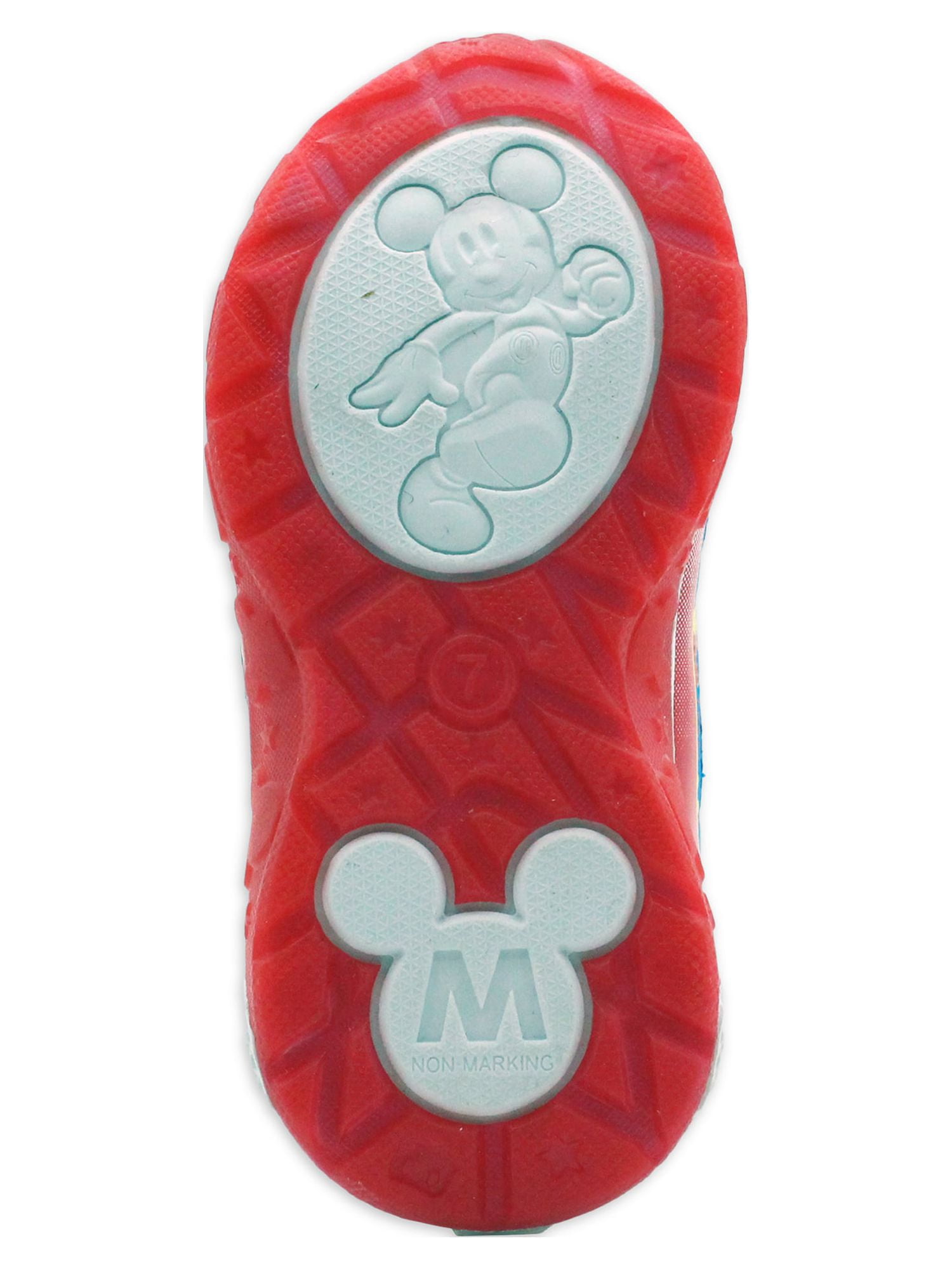 Mickey Mouse Mickey Strap Athletic Sneaker (Toddler Boys)
