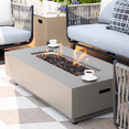thumbnail image 6 of Westwood Propane Fire Pit Bundle 50” Outdoor Firepit 50,000 BTU Firepits for Outside with Windscreen, Tank Cover, Rain Cover, Converter Kit, Lava Rocks, Lid CSA Certified, 6 of 10