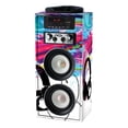 thumbnail image 2 of BOCINA PORTATIL CON BLUETOOTH, MICRO SD, USB, AUXILIAR BATERIA RECARGABLE 150W BLANCO DISEÑOS Plus Power PP-WBT23WH, 2 of 2