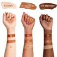 thumbnail image 6 of 2-Pack Aliver 2 in 1 Colour Changing Concealer Stick with Cosmetic Brushes, Long Lasting Makeup Full Concealer Stick - Espresso#3, 6 of 9