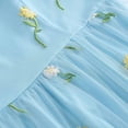 thumbnail image 4 of QUNYINEY Formal Sun Dresses Women Summer Sleeveless Floral A Line Midi Dresses Square Neckline Embroidered Loose Fit Flowy Slip Dress, 4 of 8
